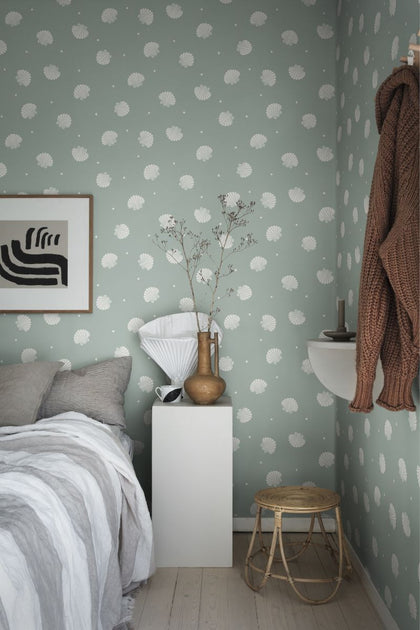 Rio - Teal Wallcovering | Sandberg