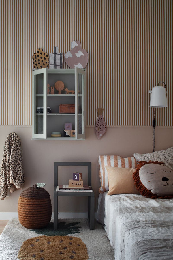 Estelle - Mustard Wallcovering | Sandberg