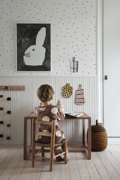 Otis - Graphite Wallcovering | Sandberg