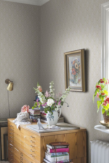 Lillie - Sandstone Wallcovering | Sandberg