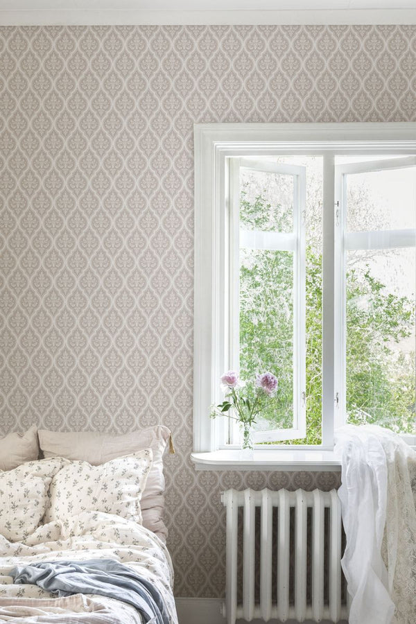 Lillie - Blush Wallcovering | Sandberg
