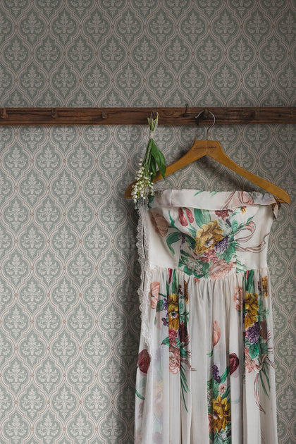 Lillie Garden - Green Wallcovering | Sandberg