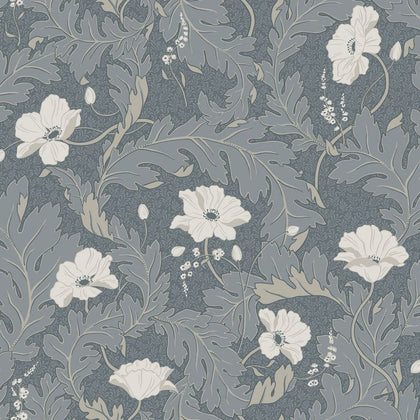 Charlotta petrol sample Wallcovering | Sandberg