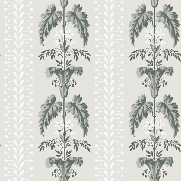 Sophie spring green sample Wallcovering | Sandberg
