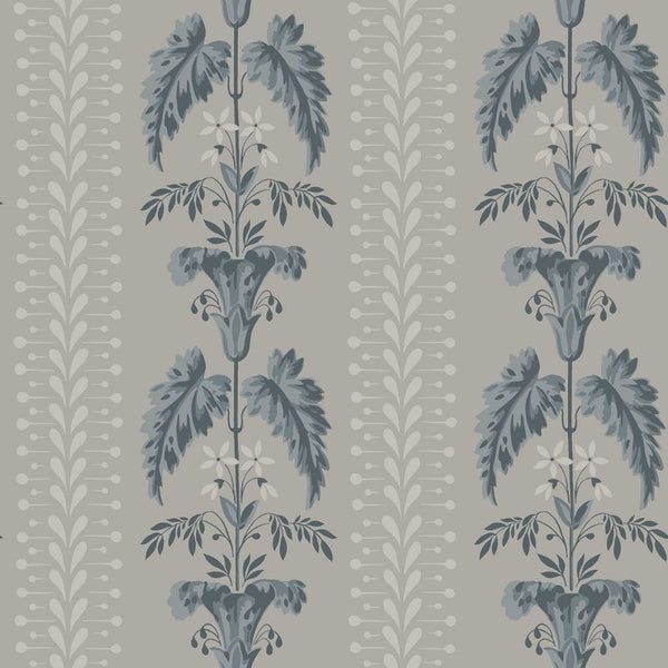Sophie indigo blue sample Wallcovering | Sandberg