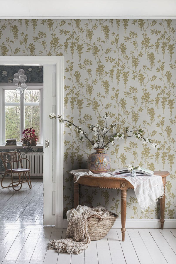 Hedvig - Honey Wallcovering | Sandberg