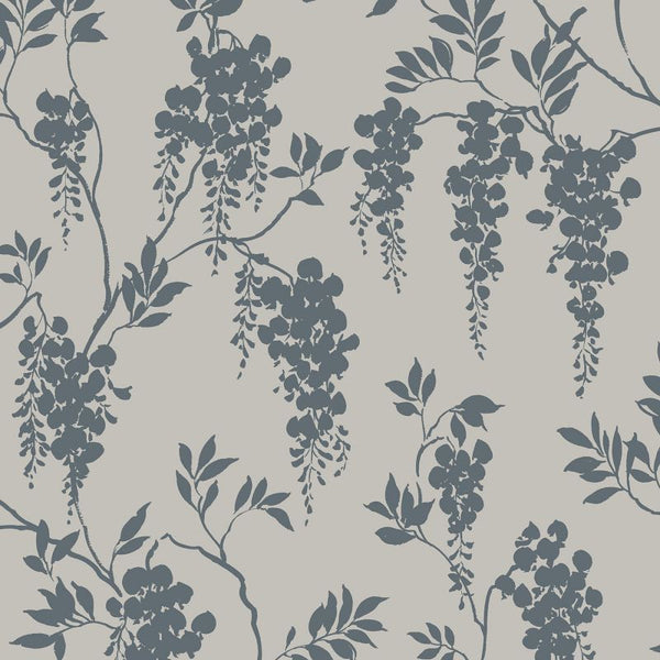 Hedvig petrol sample Wallcovering | Sandberg