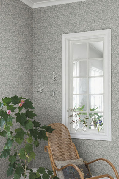 Emil - Garden Green Wallcovering | Sandberg