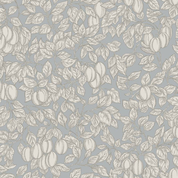 Emrik misty blue sample Wallcovering | Sandberg