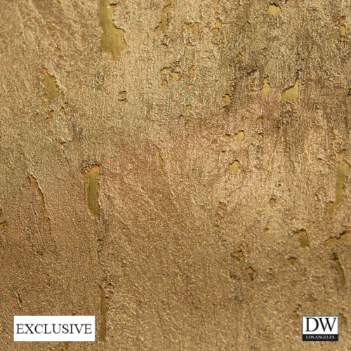 Kanagawa Natural Cork Gold Paint on Gold Metallic | Phillipe Romano