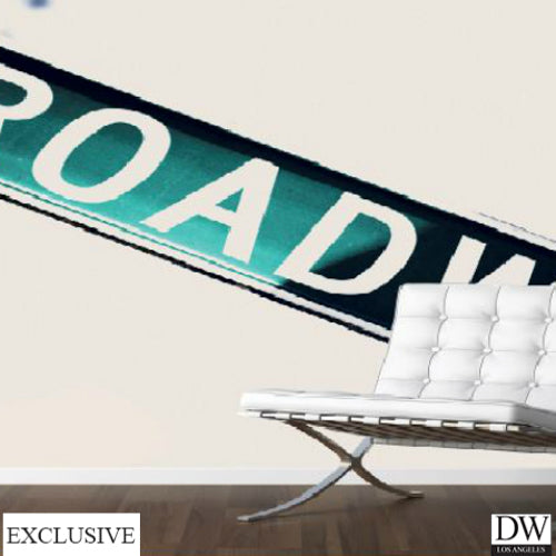 Bold Broadway Wallmural