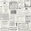 NEWS-1807 All Time Newspaper Ads - Newspaper Wallcovering Print Light Gray designer-wallcoverings-los-angeles