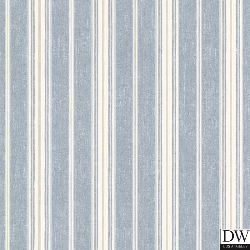Cooper Denim Cabin Stripe Wallpaper