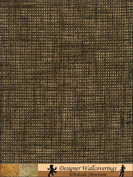 Kiki Basketweave Grasscloth Wallpaper | Phillipe Romano