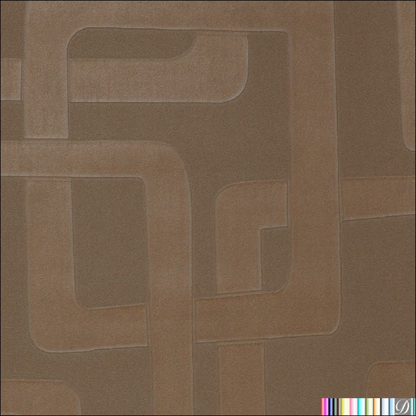 Carved Squares Wallcovering