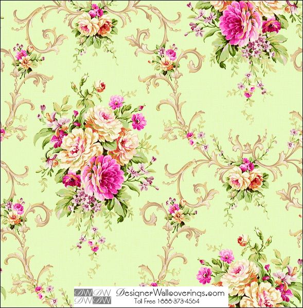Edgemont Flower Wallcovering