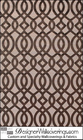 Champs-Elysees Chenille Trellis Lattice Fabric