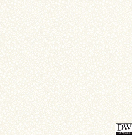 Gretel Pearl Floral Meadow Wallcovering