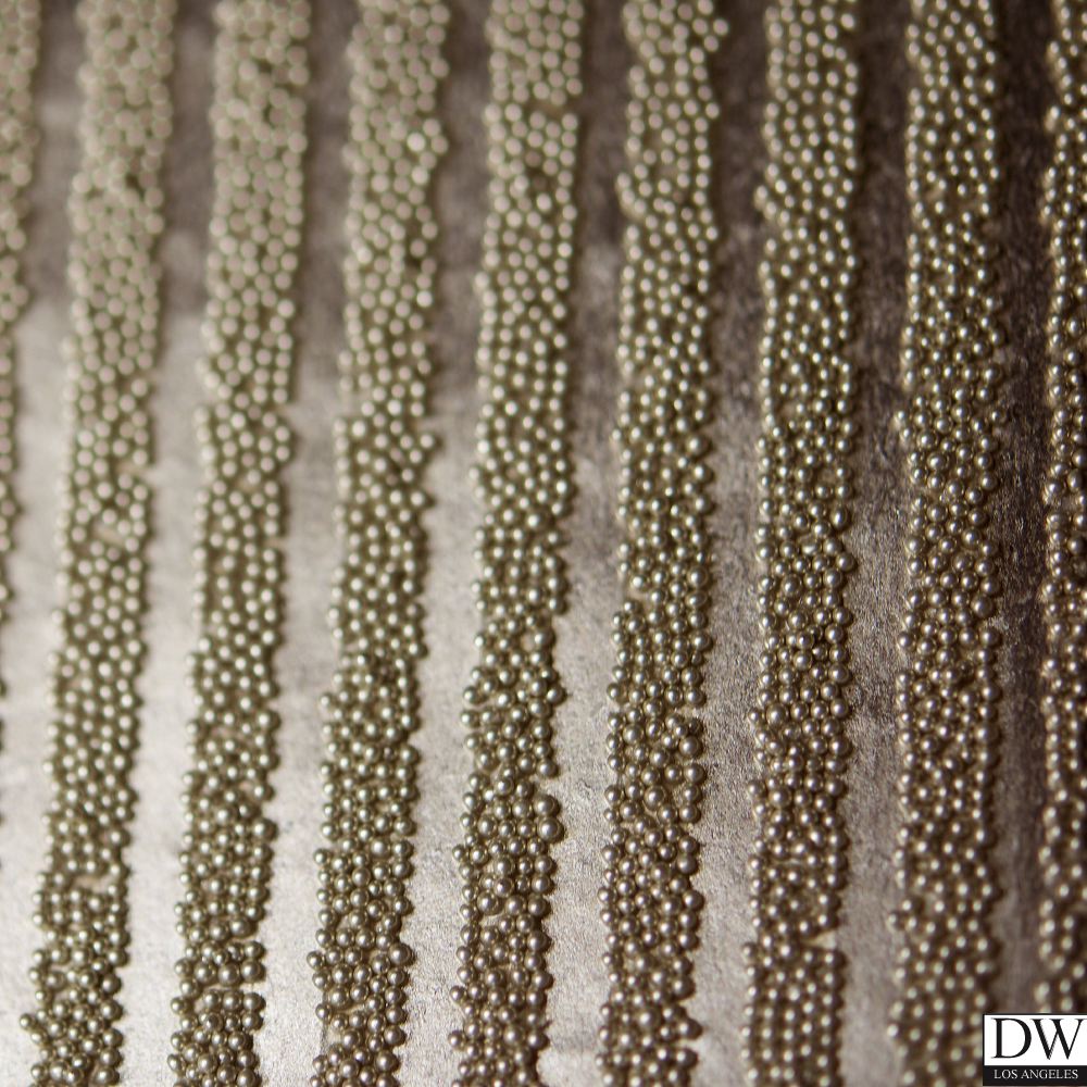 Carlito Bronze Beaded Stripe