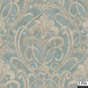 Zoe Ocean Coco Damask Wallpaper