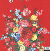 Ayaanle Red Dutch Painters Floral Wallpaper