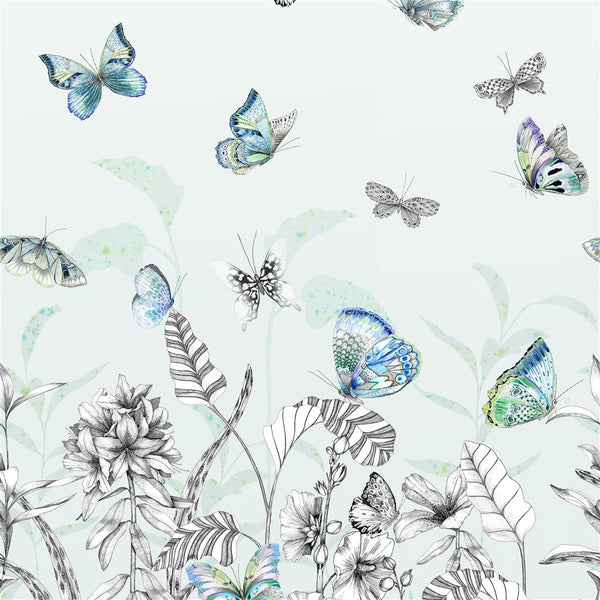 Papillons Butterflies Birch | Designers Guild