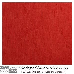 Raked Faux Suede