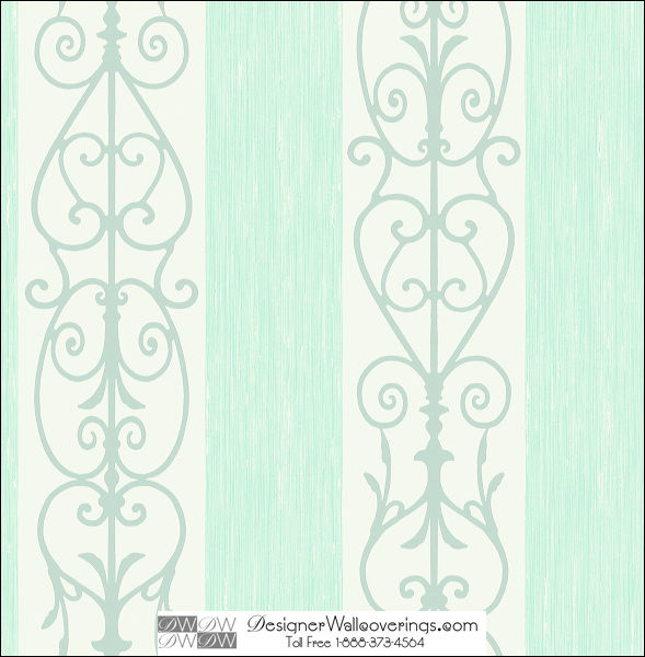 Baliford Stripe Brocade Wallcovering