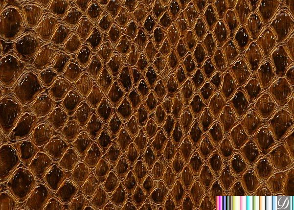 Birmingham - Faux Snake Skin Upholstery