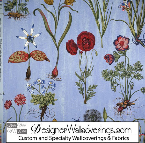 Simply UK Flowers Wallcovering