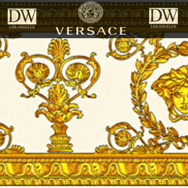 Sierra Bay Border | Versace Wallcovering