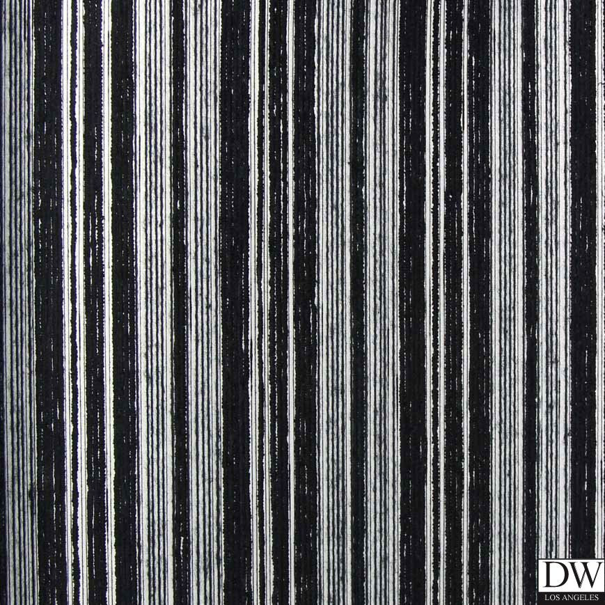 Bella Catania Chenille Fabric Stripe Wallpaper | Phillipe Romano
