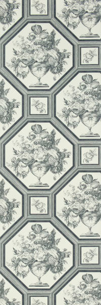 Bouquet Tile Print Wallcovering