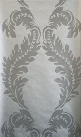 Parisian Pearl Damask Wallcovering