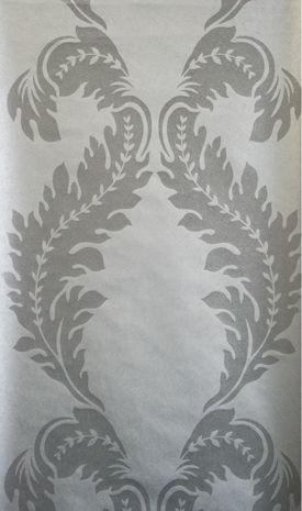 Parisian Pearl Damask Wallcovering