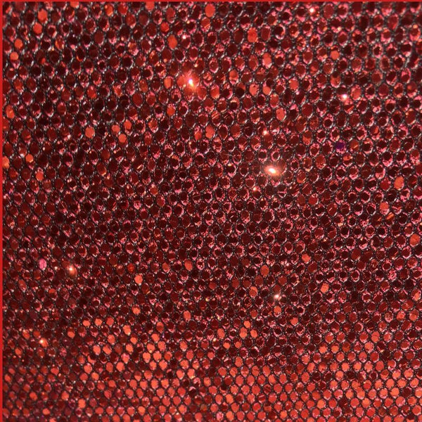 Hollywood Sequin - Red | Glitter Walls