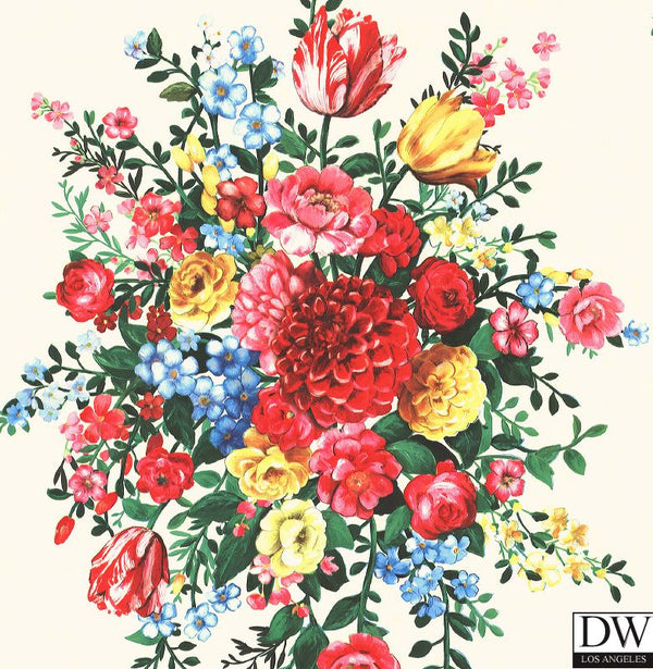 Ayaanle Cream Dutch Painters Floral Wallcovering