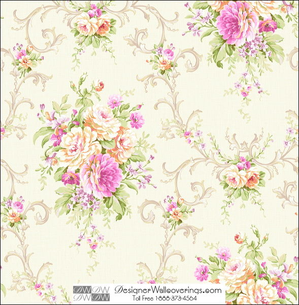 Edgemont Flower Wallcovering