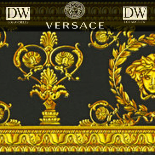 Sierra Bay Border | Versace Wallcovering