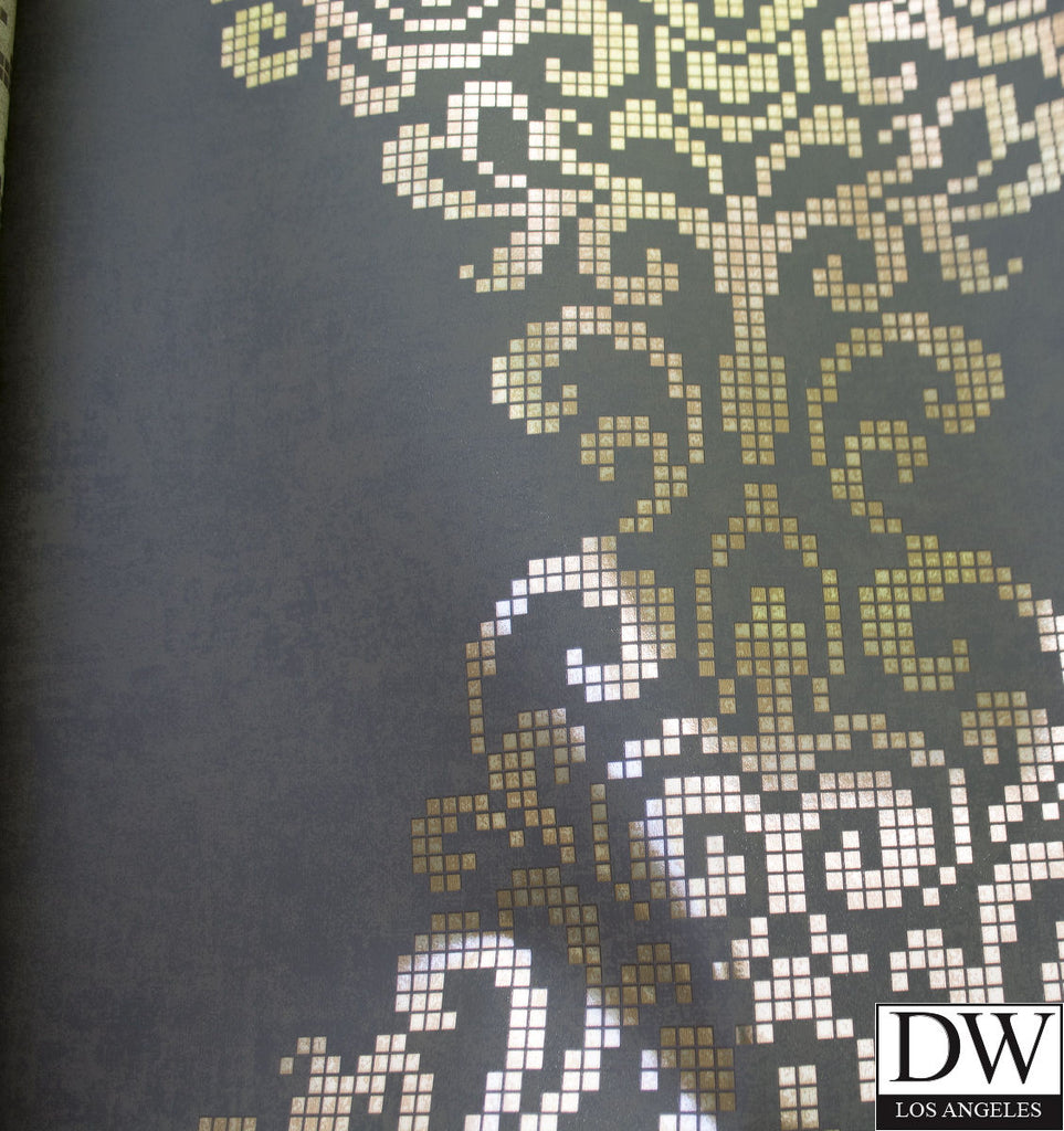 Lulu Damask Mirror Print