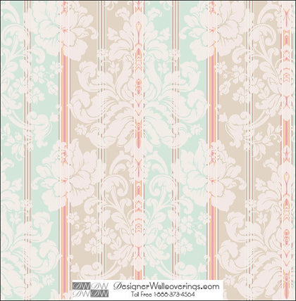 Essex Damask Stripe Wallcovering
