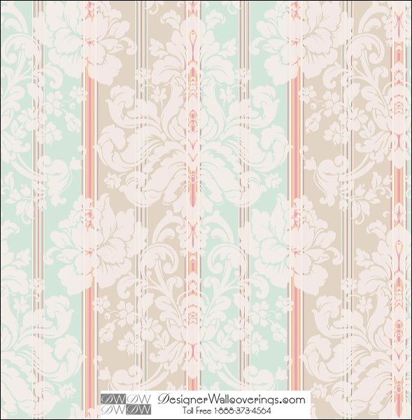 Essex Damask Stripe Wall Paper