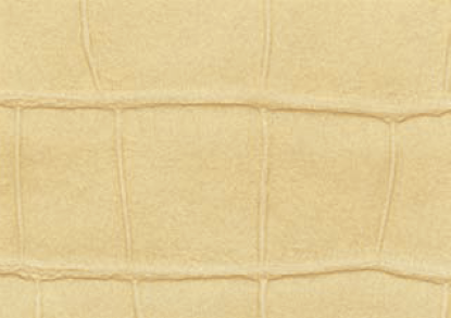 Crocodile Faux Leather - Coffee Cream