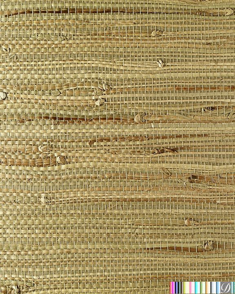 La Libra Grasscloth Wallpaper | Phillipe Romano