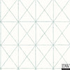 Intersection Turquoise Geometric Wallpaper