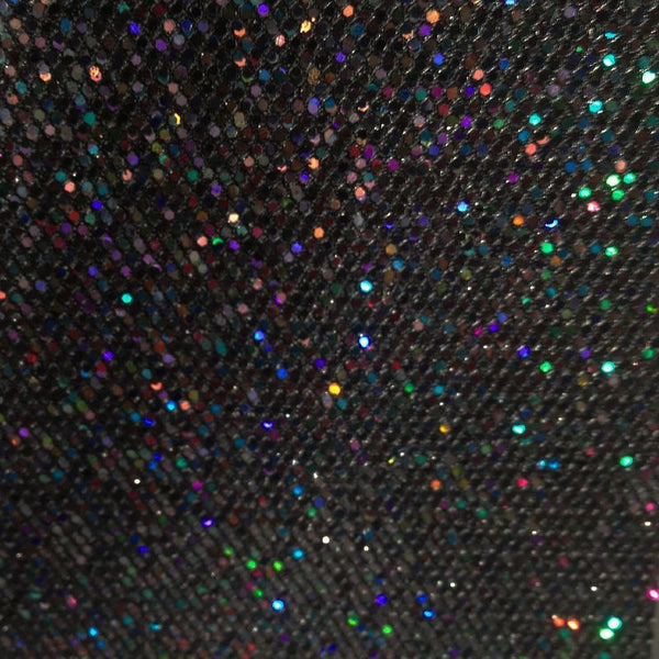 Hollywood Sequin - Black | Glitter Walls