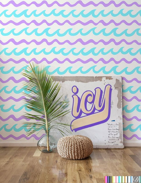 Swell Wallcovering by Aimee Wilder