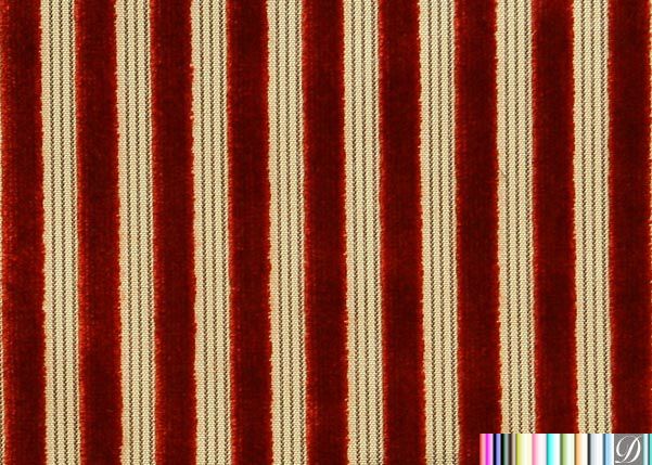 Stamford Chenille Stripe Fabric