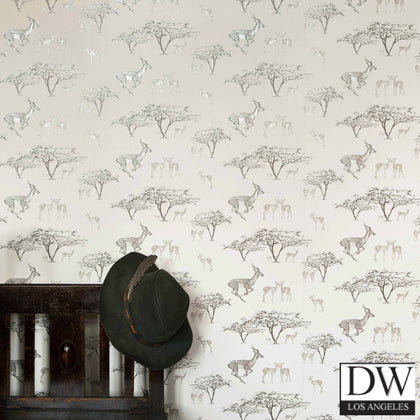 Tribe Tribe Wallcovering - Deers and Trees - 1