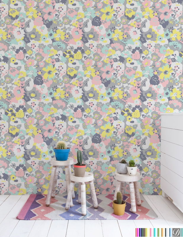 Wild Flower Wallpaper by Aimee Wilder